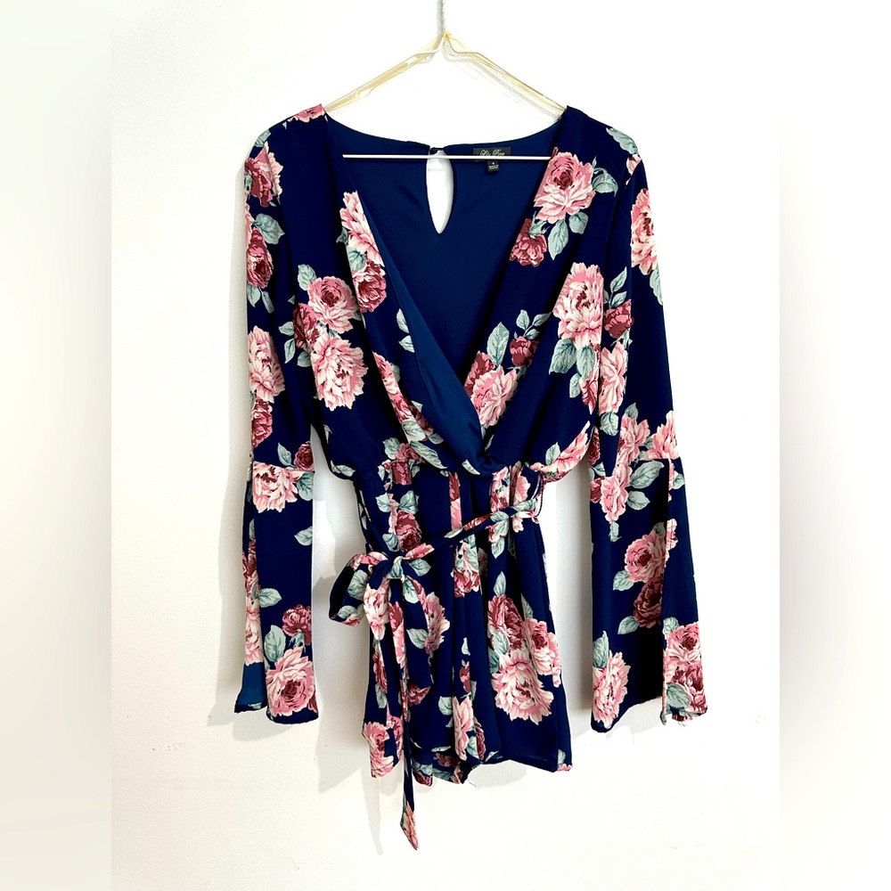Lila Rose floral romper